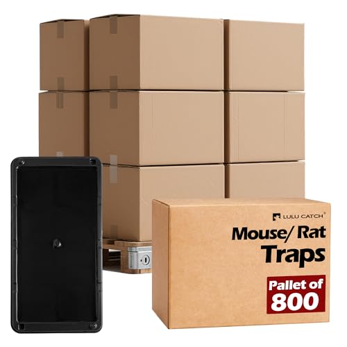Sticky Mouse Trap (800 Pack / Large Plus Mice Traps)