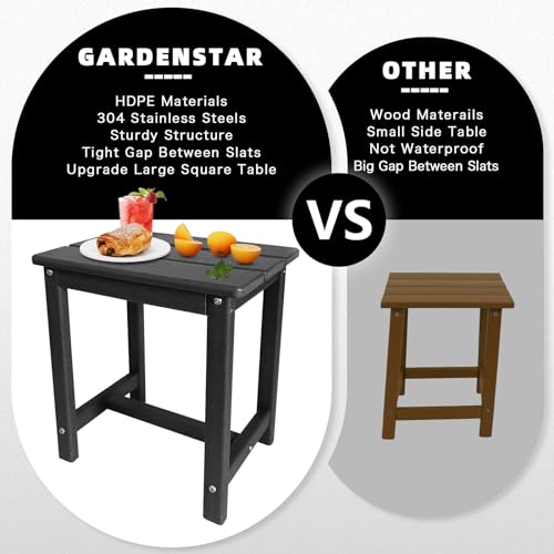 Adirondack Square Side Table