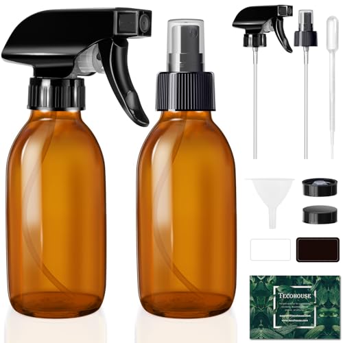 Small Glass Spray Bottles 4 OZ