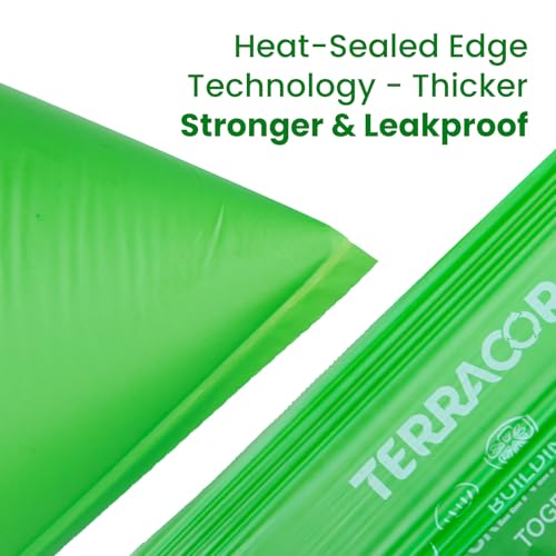 13 Gallon Compostable Trash Bags Drawstring (35 Count)