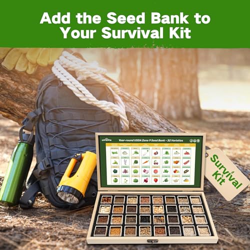 Lush&Dew Zone 9 Seed Bank (32 Count)