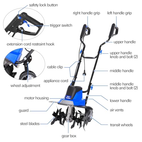 Tiller Cultivator 16 inch