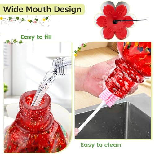 Hummingbird Feeder for Outdoors with Ant Moat