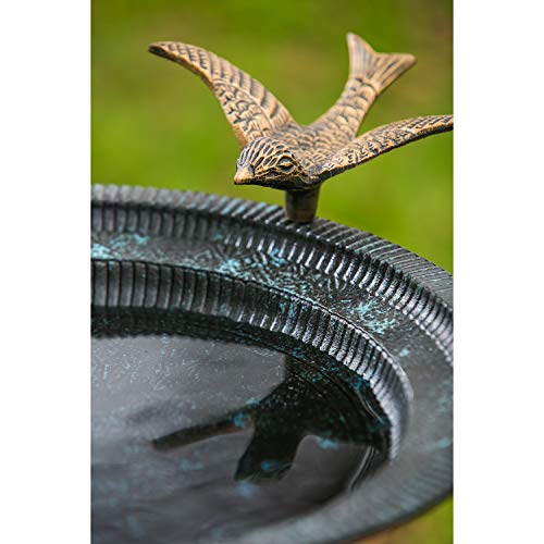 Hummingbird Bird Baths for Outdoors Heavy Duty