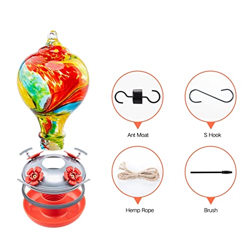 32OZ Hummingbird Feeders Hanging