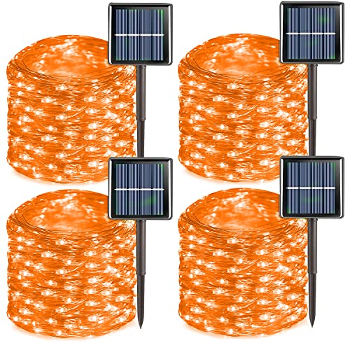 4 Pack Solar Halloween Lights (33 Foot)
