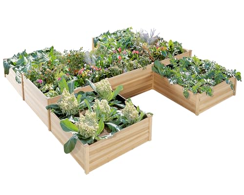 Double Layer Raised Garden Bed