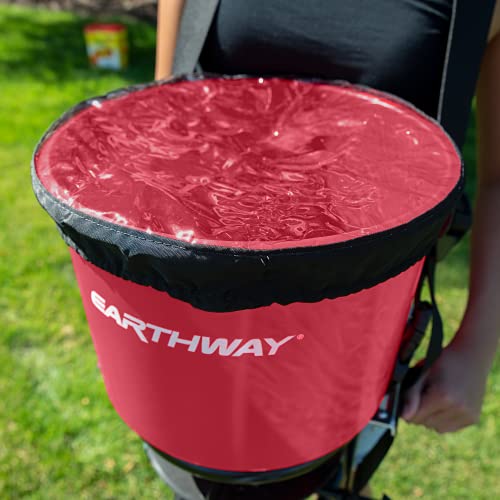 3100 40 LB Professional Chest Mount Hand Crank Broadcast Spreader Including Even Spread Technology