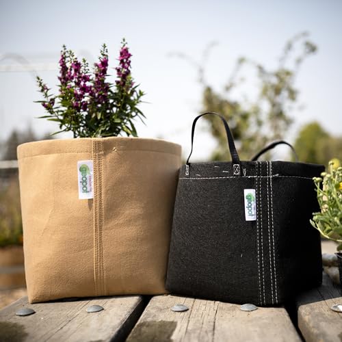 7 Gallon Fabric Grow Bags with Handles (5 Count)