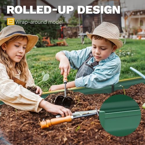 2pcs 6 x 3 x 2 FT Raised Garden Bed Kit (Green / 6x3x2ft 2pcs)