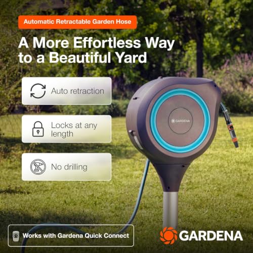 Automatic Retractable Garden Hose Reel