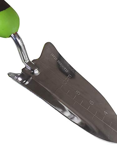 Garden Guru Transplanter Trowel Shovel (50 Pack / Stainless Steel)