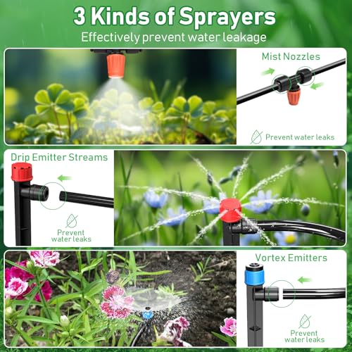125FT Drip Irrigation System