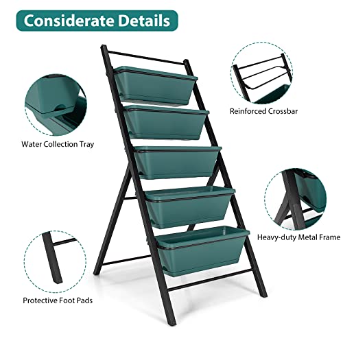 Set of 2 Vertical Planter Raised Bed (2 Count)