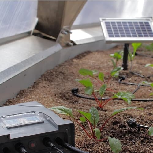 Solar Powered Automatic Watering Drip Irrigation System