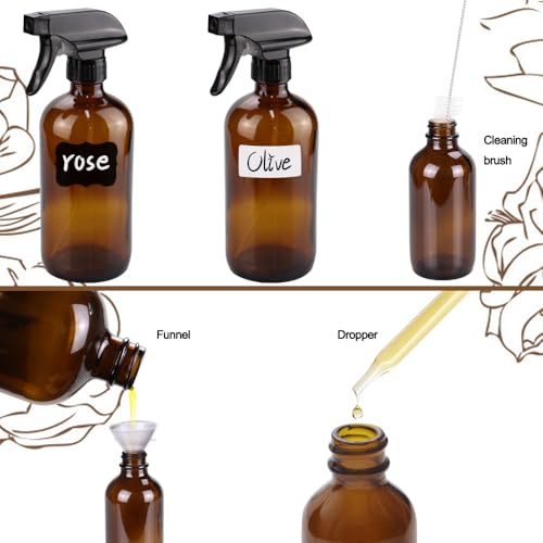 Glass Spray Bottle Kit×10