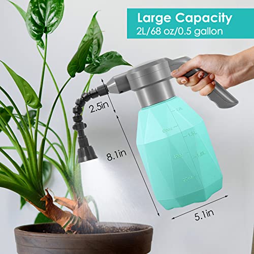 0.5 Gallon Electric Spray Bottle Plant Mister for Indoor