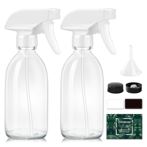Glass Spray Bottles 8oz (2 Count)