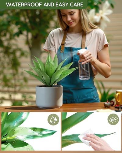 Artificial Plant Outdoor Agave (2 Count)