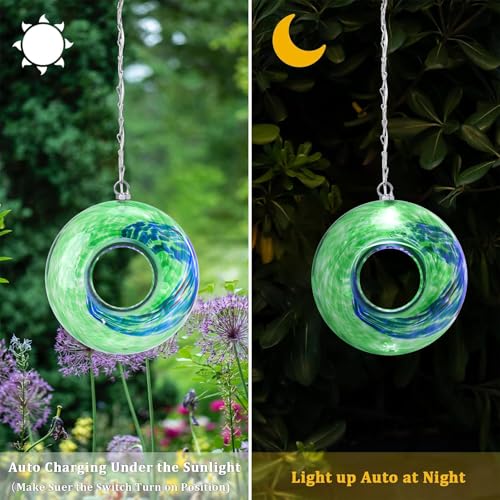 Glass Bird Feeder