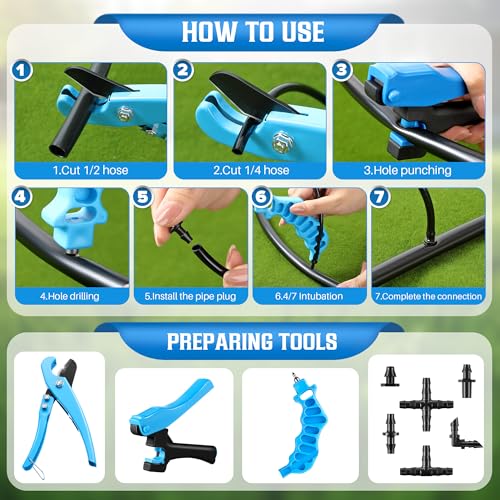 Drip Irrigation Hole Punch Tool (2 Count)