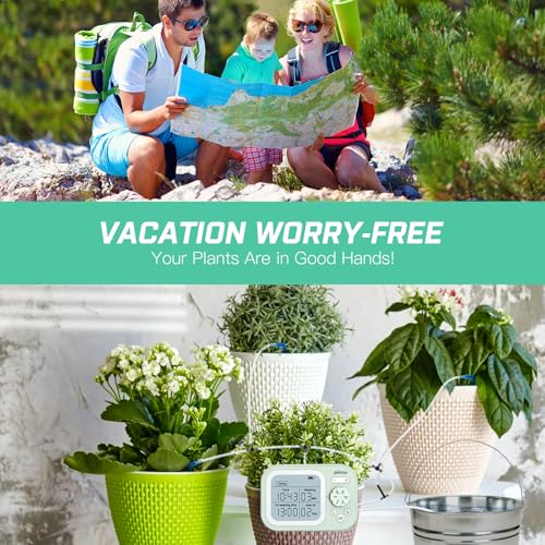 Automatic Plant Waterer Indoor Watering System for 15 Potted Plants (15 Count)
