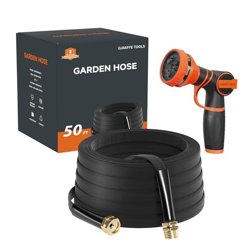 Garden Hose 50FT Lightweight Lay Flat Water Hose