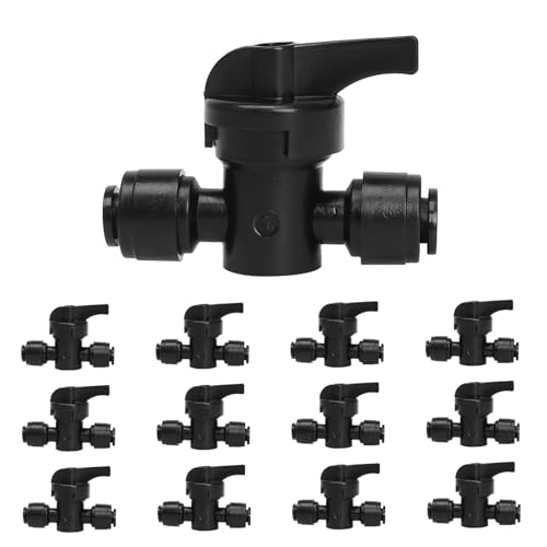 12 Pack 1 4 Inch Drip Irrigation Valves