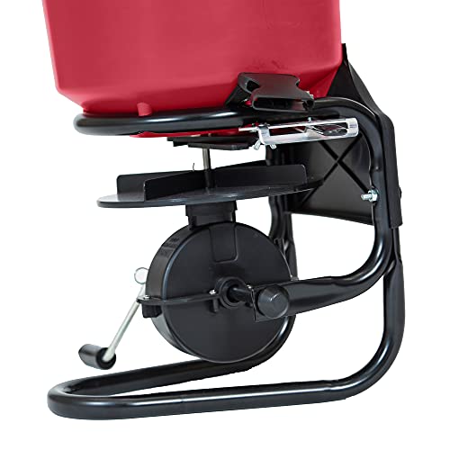 3100 40 LB Professional Chest Mount Hand Crank Broadcast Spreader Including Even Spread Technology