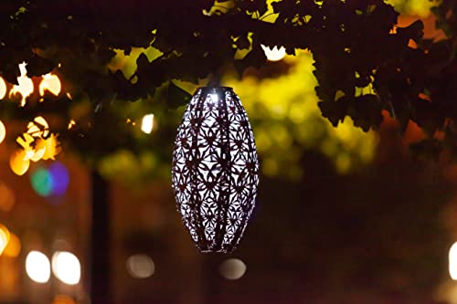 Soji Stella Wildflower Pod Solar Lantern (Blush / Pod)