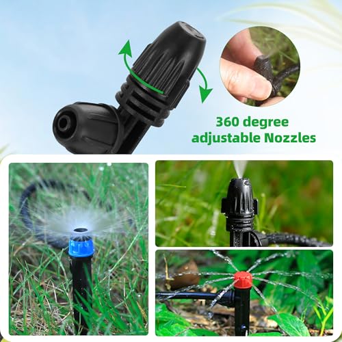 60 Pcs Drip Irrigation Sprayer Emitters for 1 (60 Count)