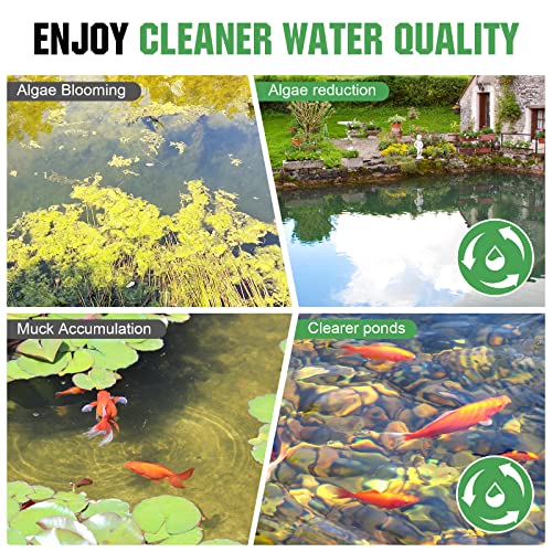 Pond Aerators 5.76CFM Aerartion System for Up to 3 Acre 3