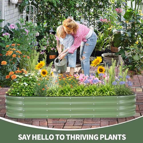 Galvanized Raised Garden Bed