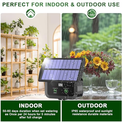 LCD Display Solar Drip Irrigation System Kit