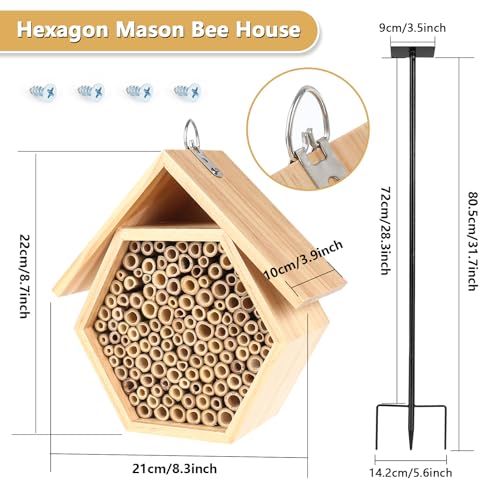 Mason Bee House for Garden