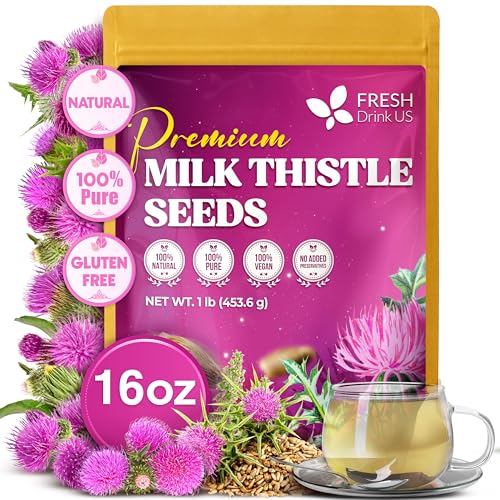 Premium 16oz Milk Thistle Seeds (16oz)