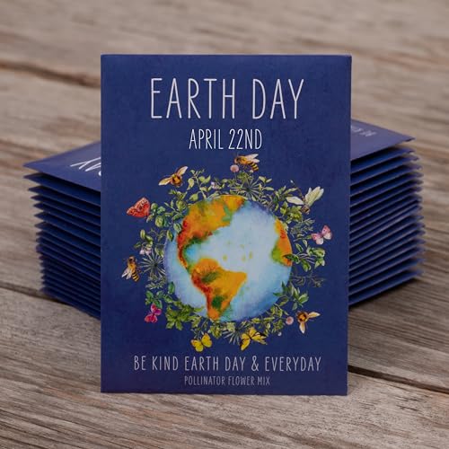 Earth Day Planet Pollinator Flowers (25 Count)