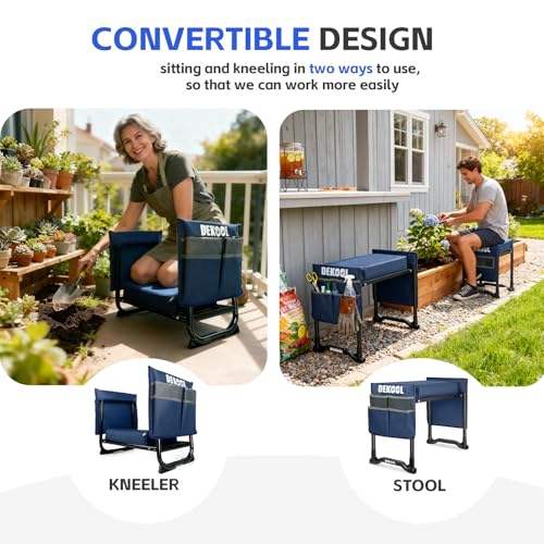 Foldable Garden Kneeler Seat