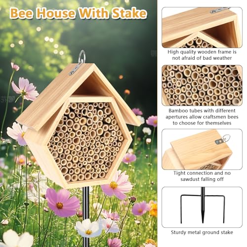 Mason Bee House for Garden