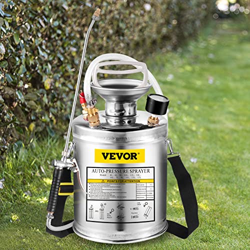 1 Gallon Stainless Steel Pump Sprayer