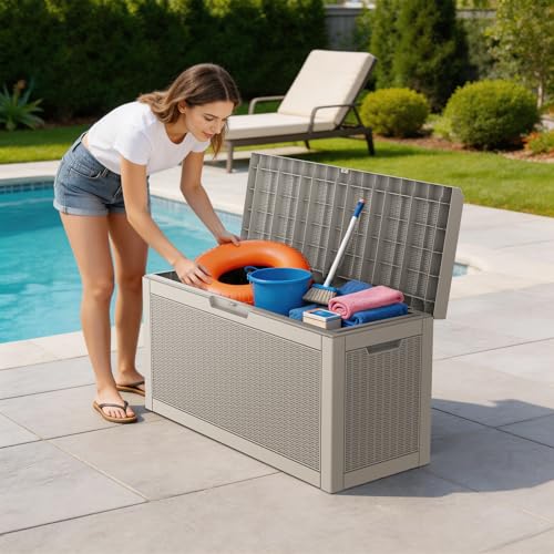 60 Gallon Deck Box (Grey / 66 Gallon)