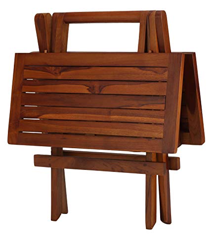 Ravinia Folding Teak Small Table