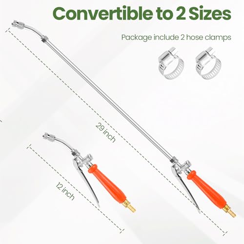 29" Sprayer Wand All Metal Replacement Sprayer Wand