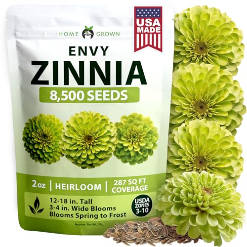Envy Zinnia Seeds