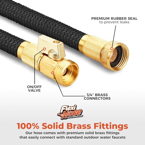 Lightweight Expandable Garden Hose (75 Foot)