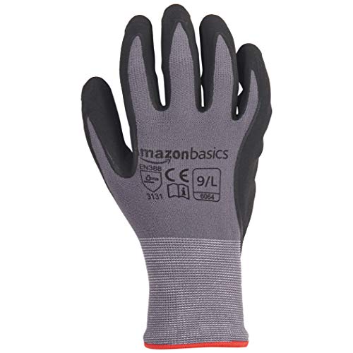 Micro Foam Nitrile Coated Safety Work Gloves (12 Count)