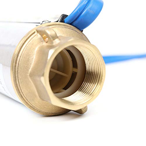 3 Inch Solar Water Pump Submersible Well Deep Bore Screw Well Garden Irrigation Kit with MPPT Controller