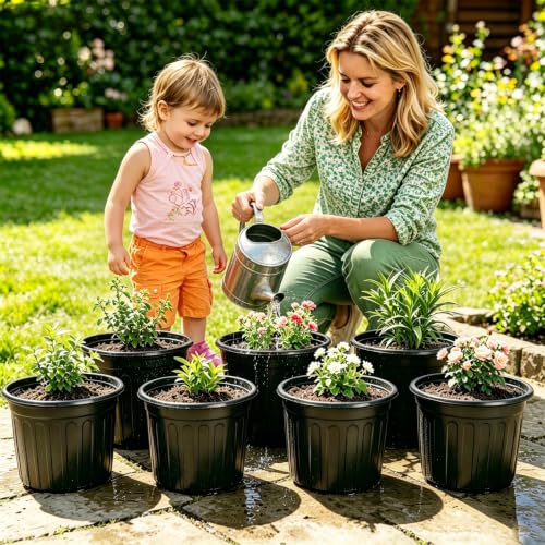 30 Pack 3 Gallon Flexible Plant Nursery Pots (3Gallon 30P)