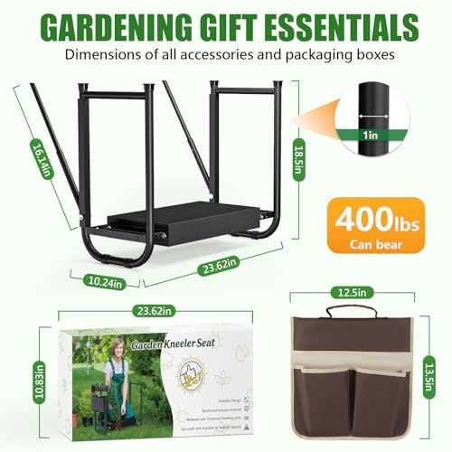Foldable Garden Kneeler and Seat