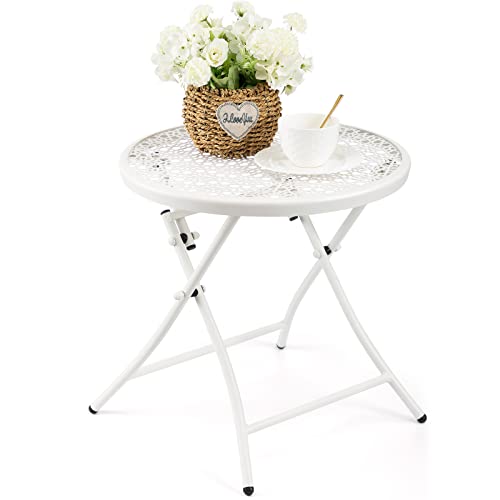 Folding Small Outdoor Side Table